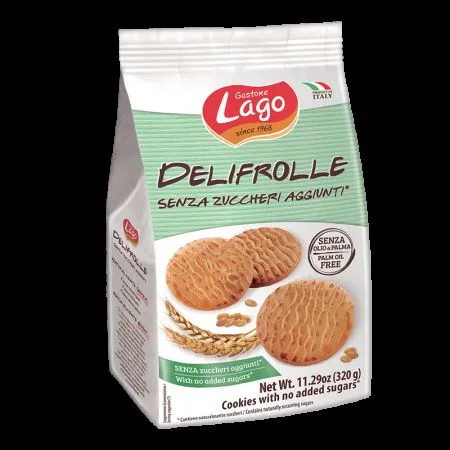 Biscuiti fara adaos de zahar, 320g, Lago