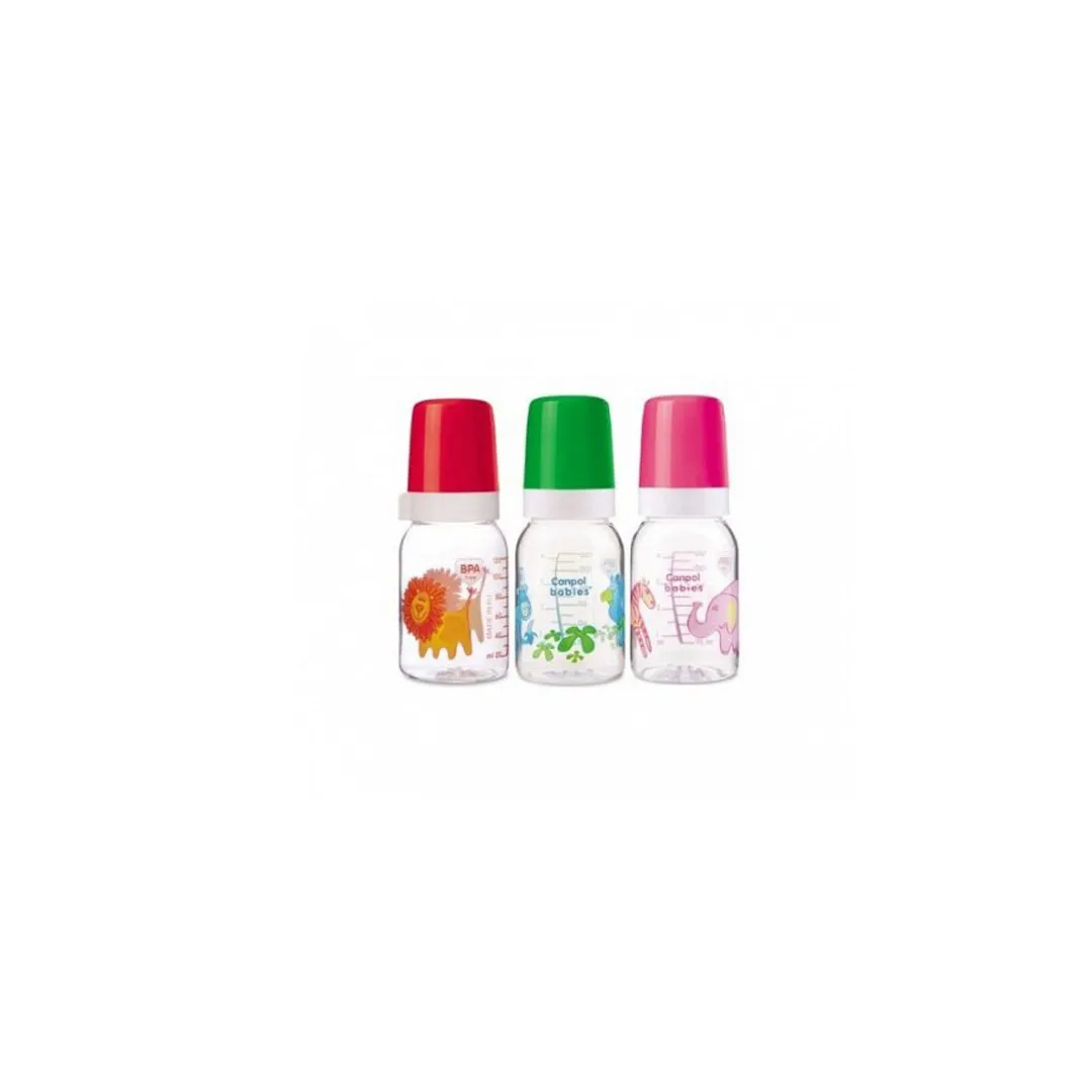 Biberon din tritan "Africa" 3+, 120 ml, Canpol 11/850