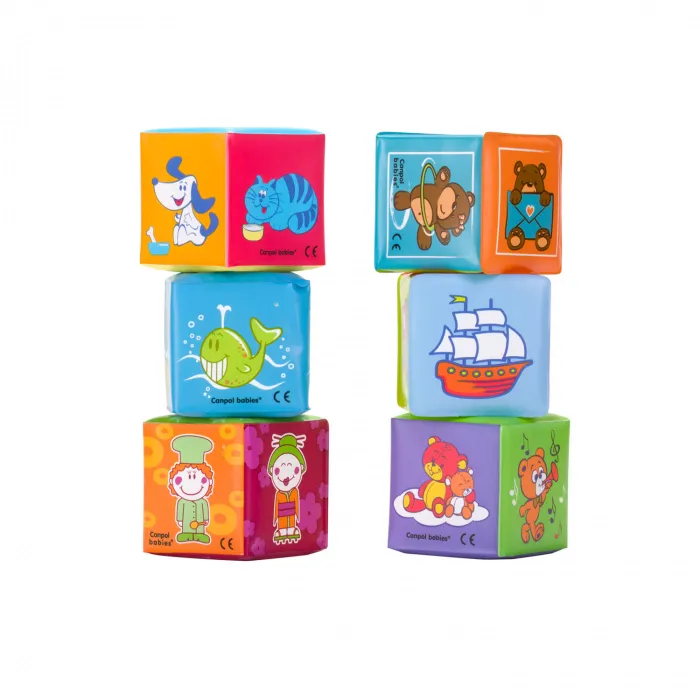 Canpol Set de 6 cuburi educative (2/817)