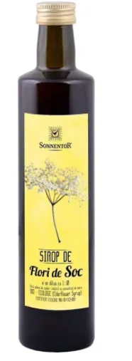 Sirop Eco Flori Soc fara zahar x 500ml (Sonnentor)