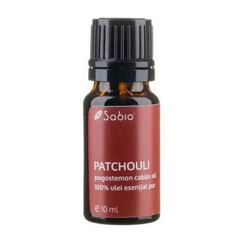 Ulei esential pur de Patchouli (pogostemon cablin oil), 10ml, Sabio