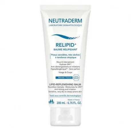 Neutraderm Relipid+ Balsam relipidizant pentru fata si corp, 200 ml