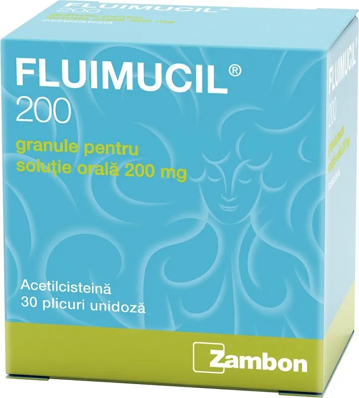 FLUIMUCIL 200MG 30PLICURI