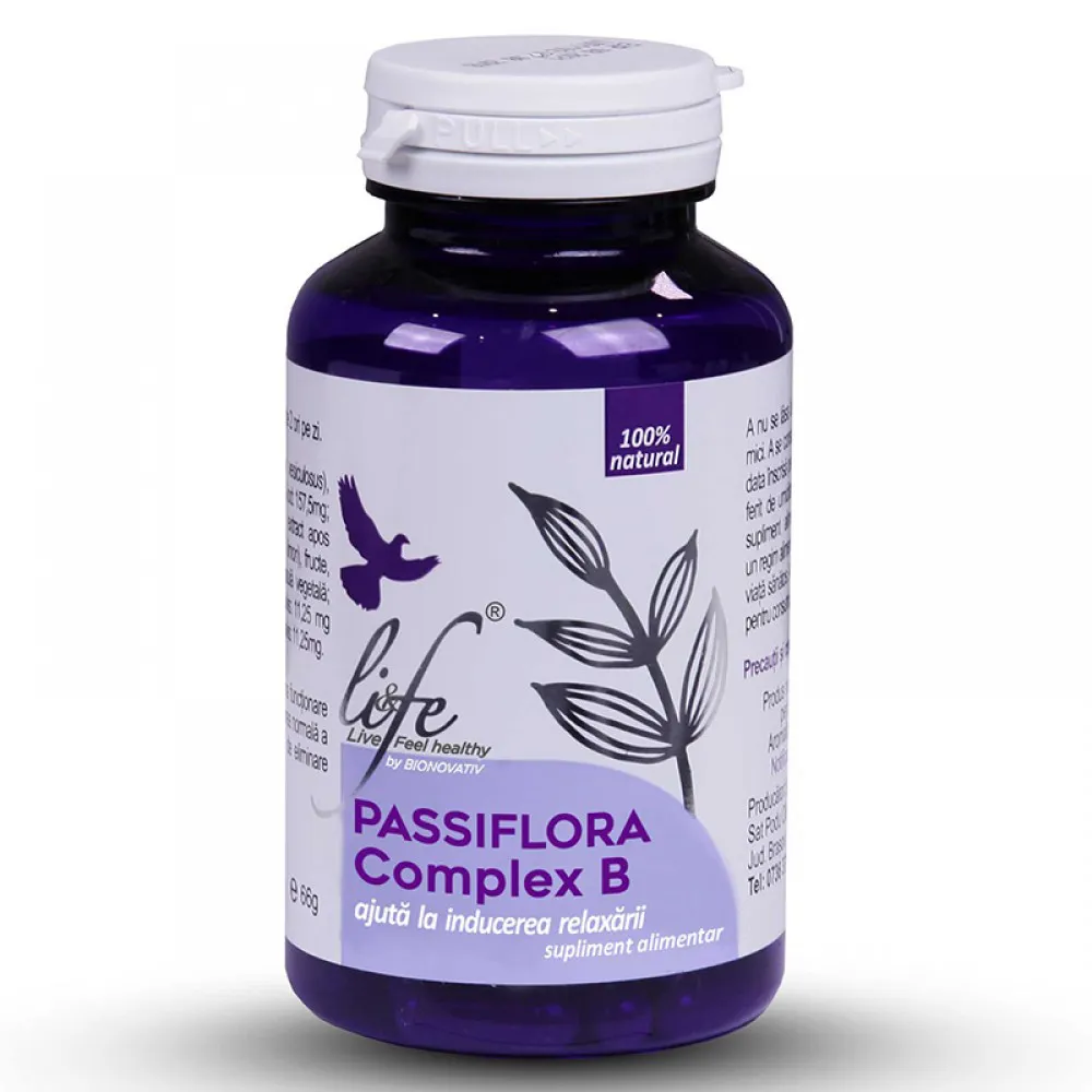 Passiflora Complex B (60 capsule), Life Bio