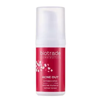 Crema ten gras si acneic Acne Out, 30ml, Biotrade
