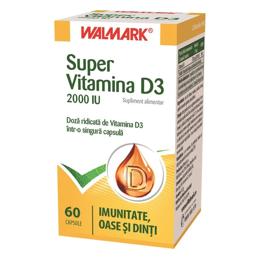 SUPER VITAMINA D3 X 60  CAPS. MOI  WALMARK
