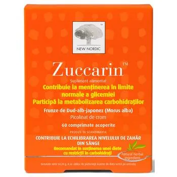 Zuccarin, 60 tablete, New Nordic