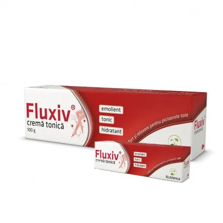 Fluxiv crema tonica 100g + Fluxiv crema, 20g