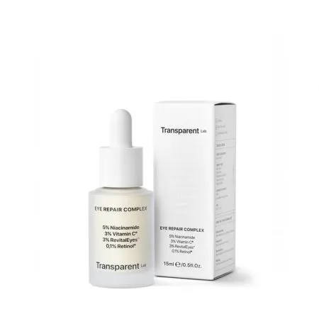 Serum anti-aging si reparator pentru ochi, 15 ml, Transparent Lab
