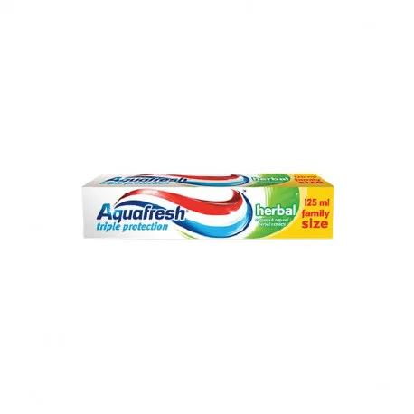 PASTA DE DINTI AQUAFRESH HERBAL 125ML