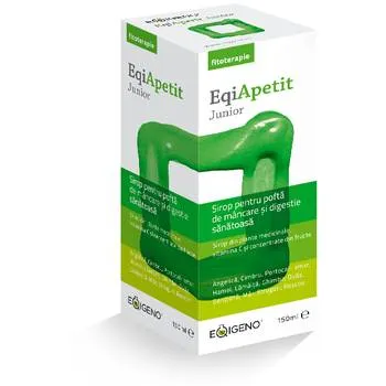 Sirop EqiApetit Junior, 150 ml, Eqigeno