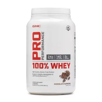 Proteina din zer cu aroma de ciocolata Pro Performance, 887.5g, GNC