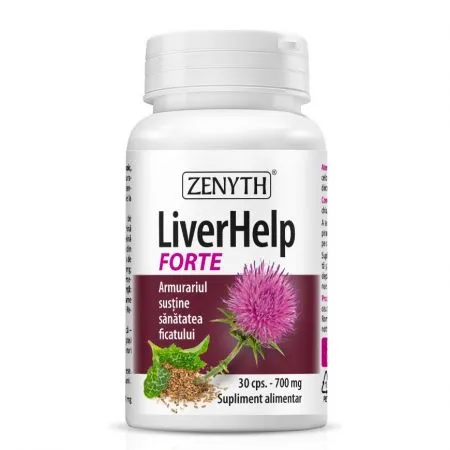 LiverHelp Forte 700mg, 30 capsule, Zenyth