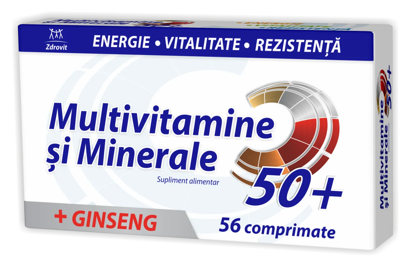Zdrovit Multivitamine+Minerale 50+ x 56 comprimate