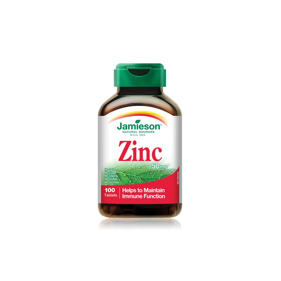 JAMIESON ZINC 50MG X 100 TABLETE