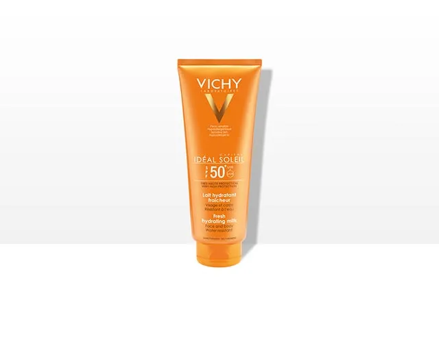 VICHY-IDEAL SOLEIL LAPTE HIDRATANT FATA SI CORP SPF 50 X 300 ML LAPTE CORP  VICHY - FRANTA