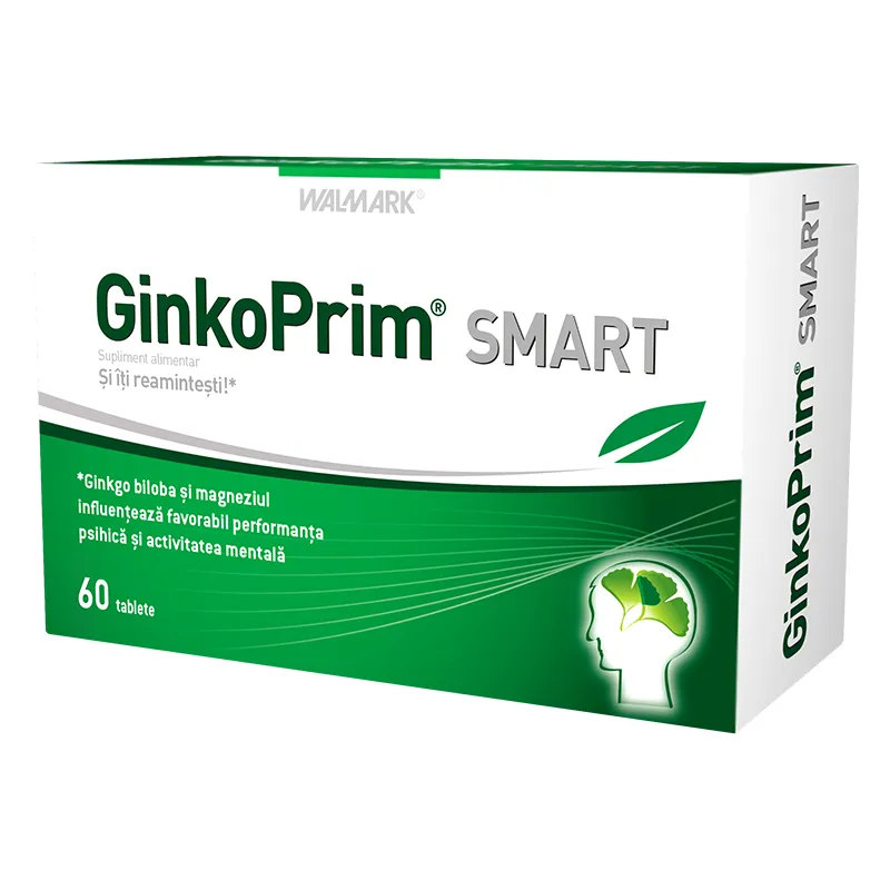 Ginkoprim Smart, 60 comprimate,  Walmark
