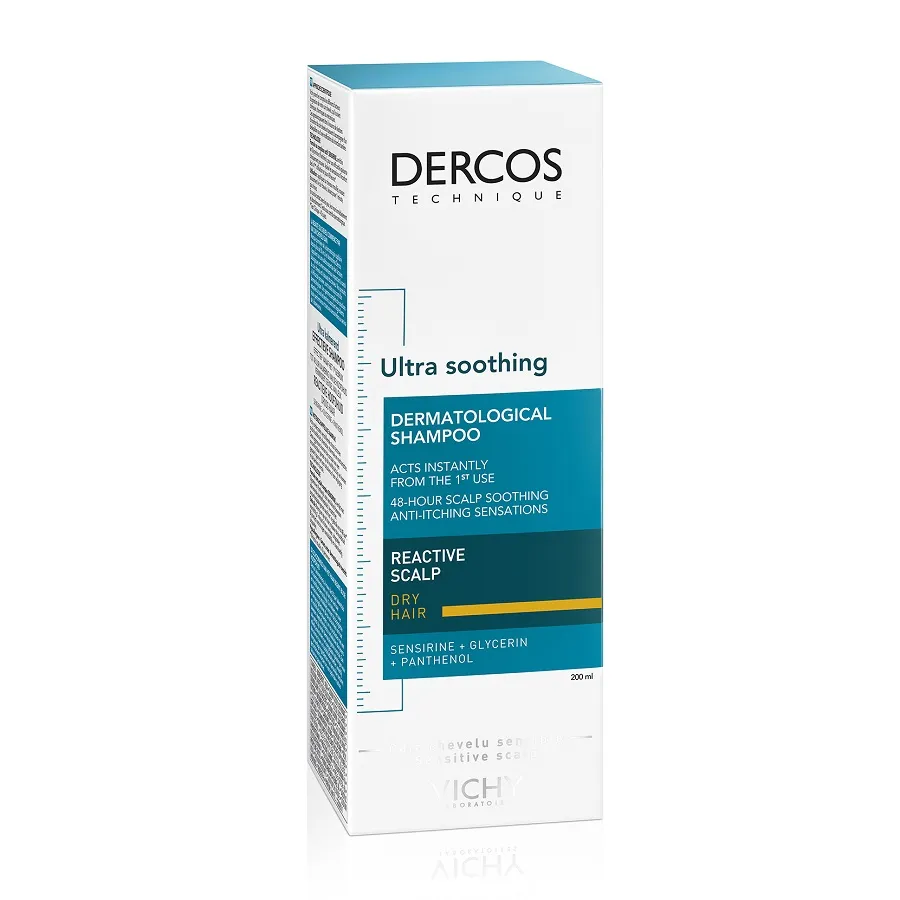 VICHY Dercos Sampon Ultra-Calmant par uscat x 200ml