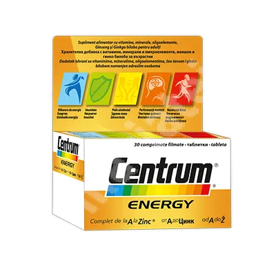 Centrum Energy ,30 comprimate