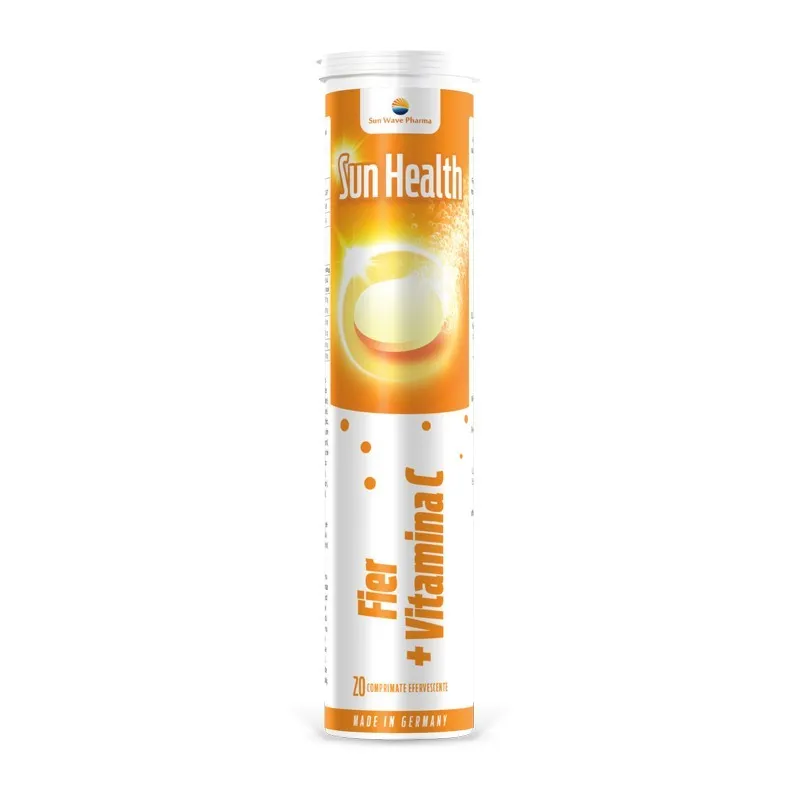 SUN WAVE SUN HEALTH FIER VIT C 20CP EFF