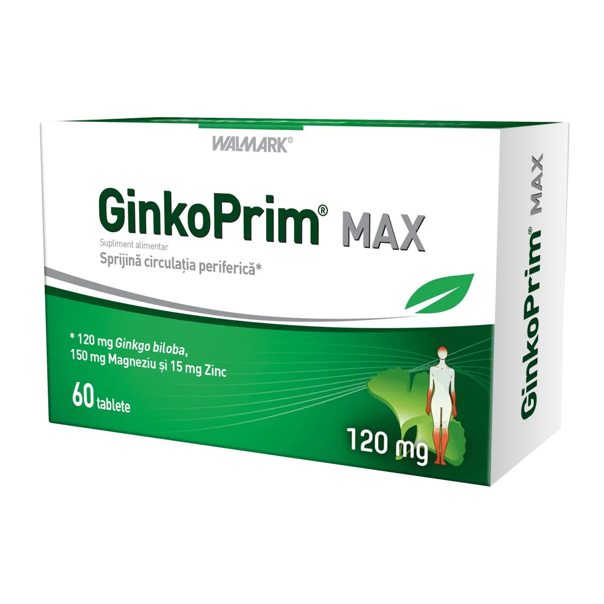 Ginkoprim Max 120 mg , 60 tablete,  Walmark