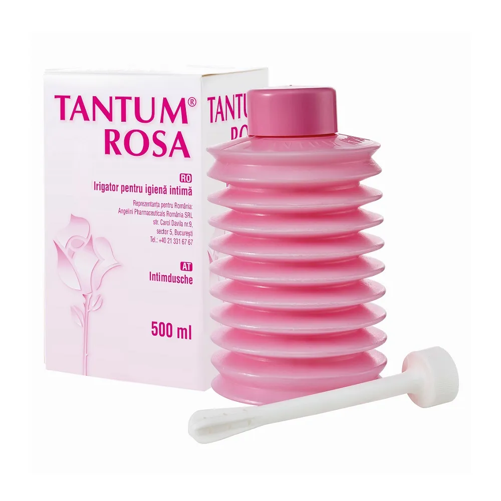 Irigator pentru igiena intima Tantum Rosa, 500 ml, Csc Pharmaceuticals
