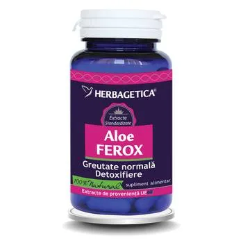 Aloe Ferox, 60 Capsule, Herbagetica