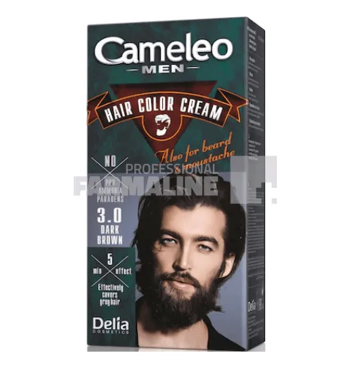 Delia Cameleo Men Vopsea crema pentru barbati saten inchis 3.0