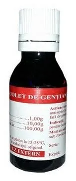 TIS VIOLET DE GENTIANA 1% 25G