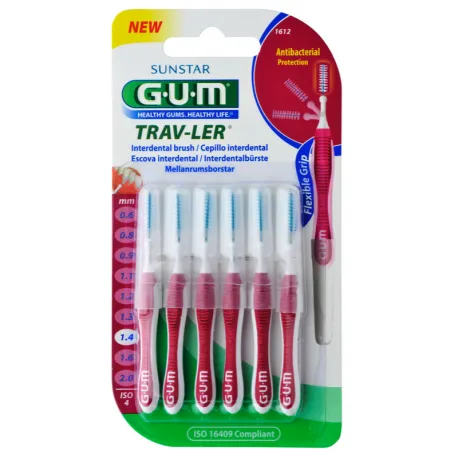 Gum Trav-ler 1.4 mm - roz, 6 bucati