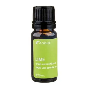 Ulei esential pur de lime (citrus aurantifolia), 10ml, Sabio