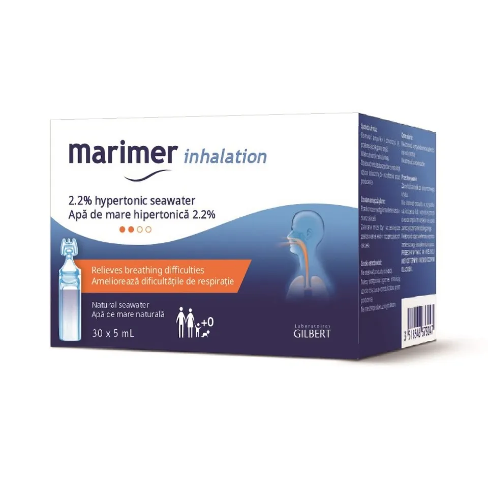 MARIMER INHALATII 5ML 30 UNIDOZE