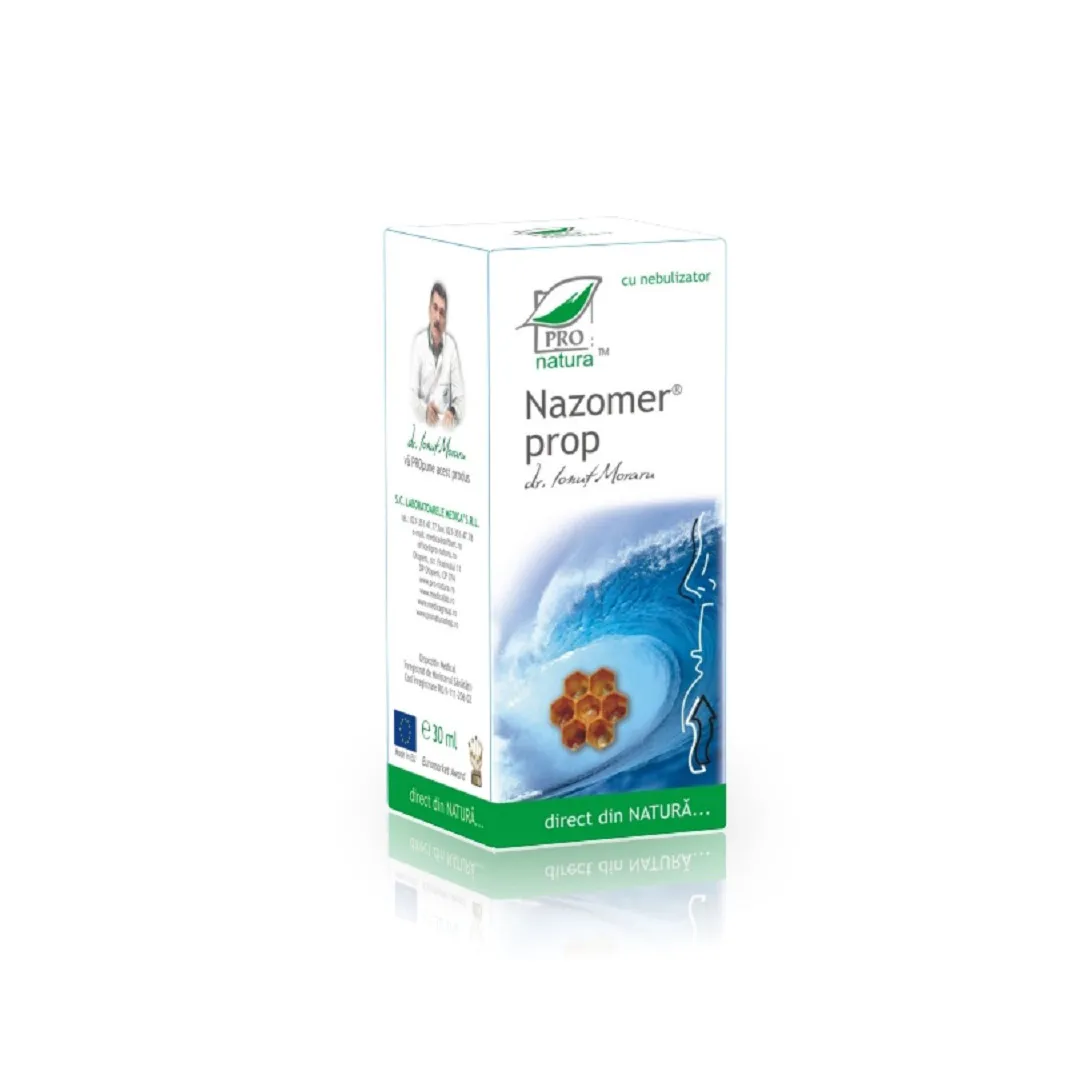 Spray nazal, Nazomer Prop, 30 ml, Pro Natura