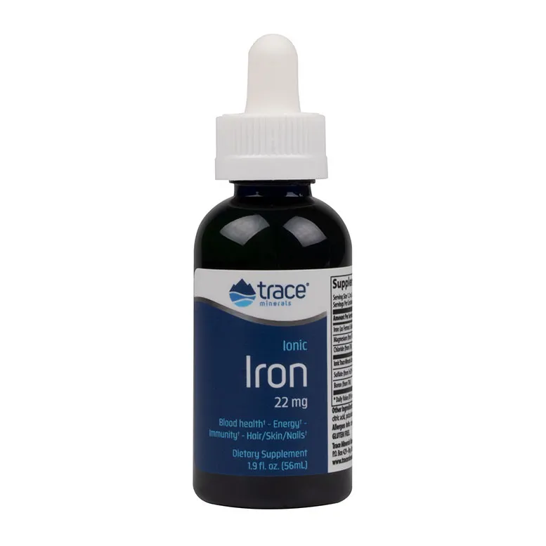 TRACE MINERALS IRON IONIC 22 MG 56 ML
