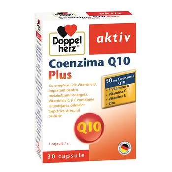 Coenzima Q10 Plus, 30 capsule, Doppelherz