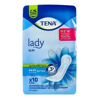 Absorbante pentru incontinenta urinara Lady Extra, 10 bucati, Tena