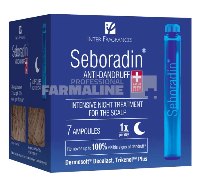 Seboradin Antimatreata Tratament Fiole 5,5 ml 7 bucati