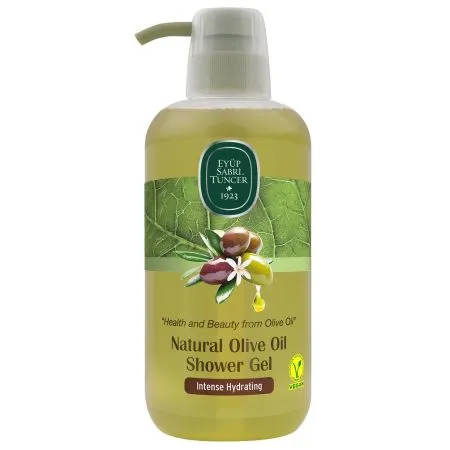 Gel de dus cu ulei natural de masline, 600 ml, Eyup Sabri Tuncer