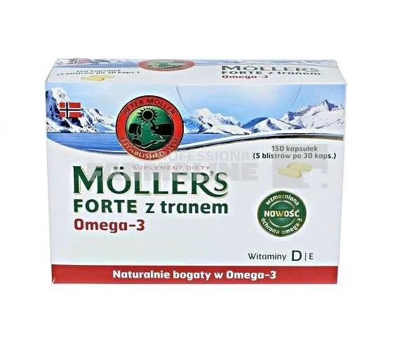 Moller's Forte cu Omega 3 150 capsule