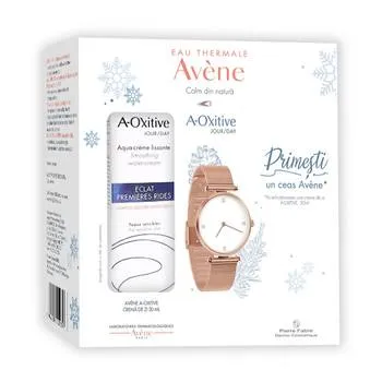 Pachet Crema de zi A-Oxitive 30ml + Ceas Gratuit, Avene