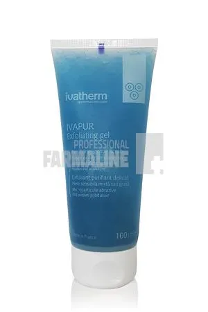 Ivapur Gel exfoliant piele mixta grasa si sensibila 100 ml