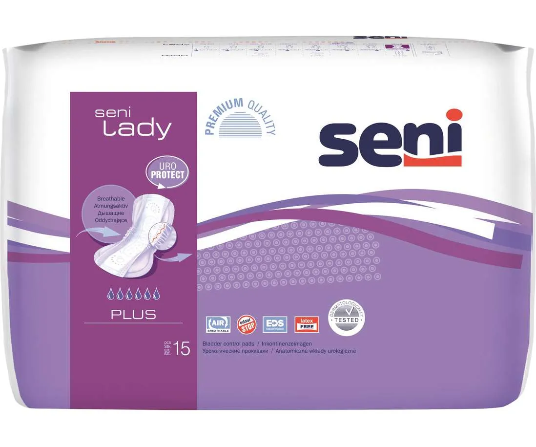 Tampoane incontinenta SENI Lady Plus A x 15buc
