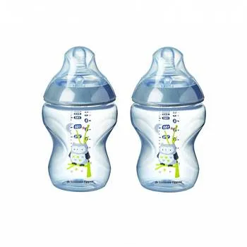 Set biberoane Bufnita, 2 x 260ml, Tommee Tippee