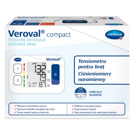 HartMann Veroval Compact Tensiometru brat, 1 bucata