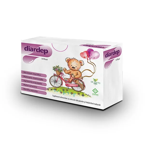 Diardep x 14 plicuri, Dr. Phyto