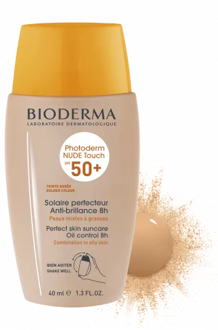 BIODERMA Photoderm Nude Touch  SFP50+ nuanta aurie, 40ml