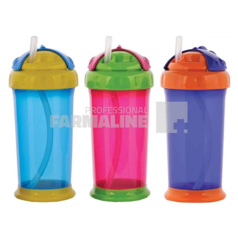 Minut Baby TR 2011017 Cana sport cu pai si capac 6+ luni 300 ml