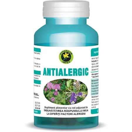 Antialergic, 60 capsule, Hypericum