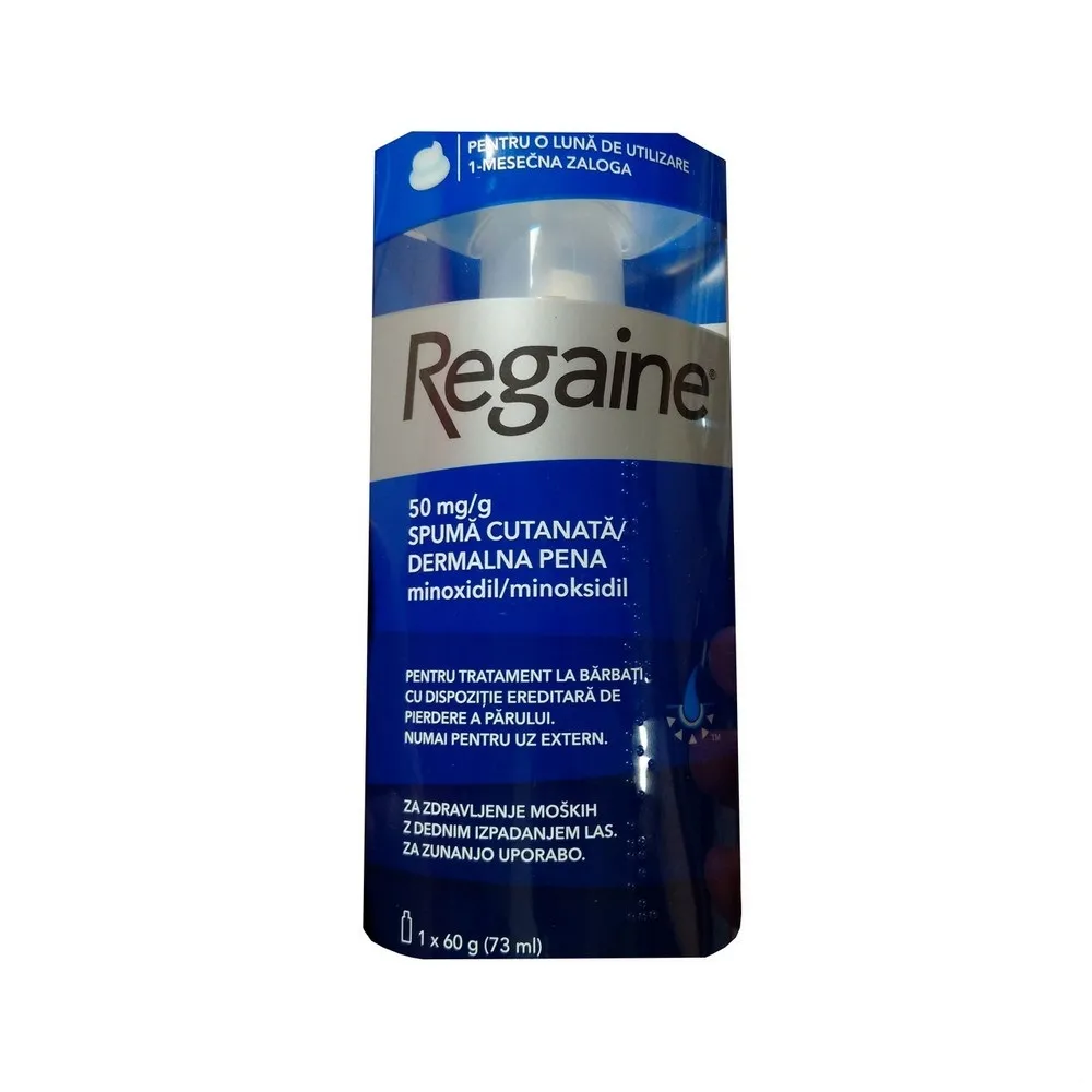 Regaine spuma cutanata 50 mg/g 60 g