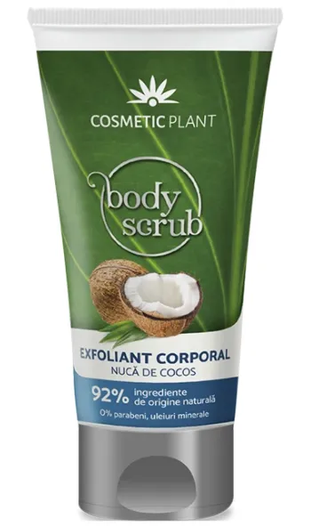 Exfoliant corporal cu nuca de cocos, 150 ml, Cosmetic Plant